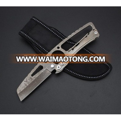 7Cr17Mov steel Multi functions knife survival and traveling portable tool - TS03