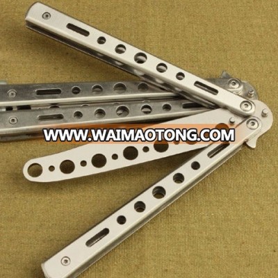 Practice BALISONG Trainer Training Dull Knife with training head