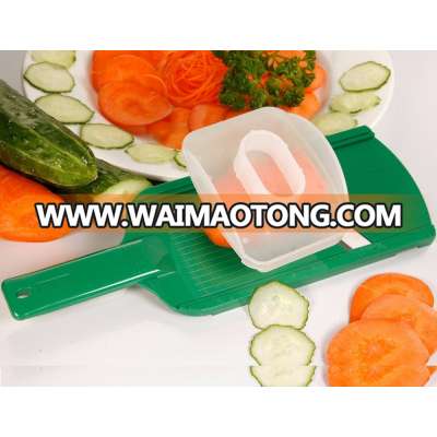 Mandoline Ceramic Kitchen Slicer White Ceramic Cutting Blade and Colorful ABS Holder (Handguard included)